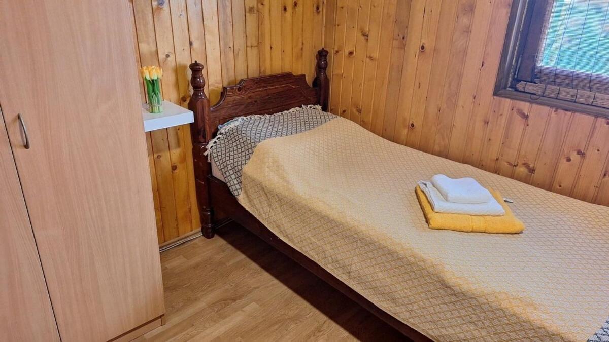 Wooden House Ada Villa Belgrad Exteriör bild